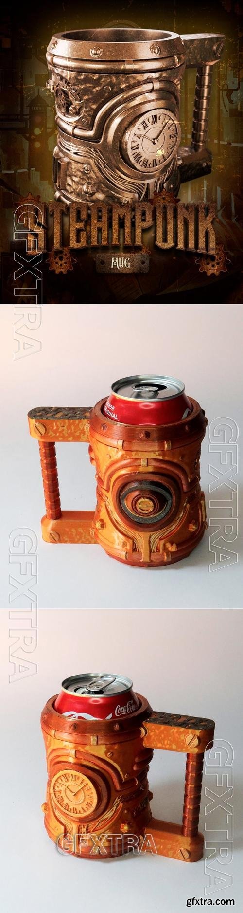 Steampunk Mug &ndash; 3D Print Model