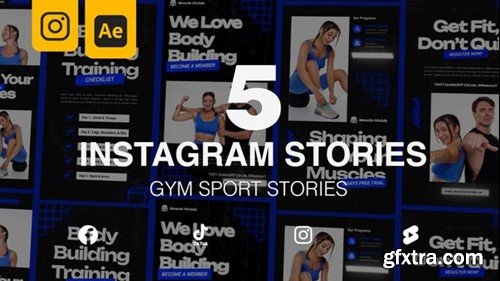 Videohive GYM Sport Instagram Stories 46921548