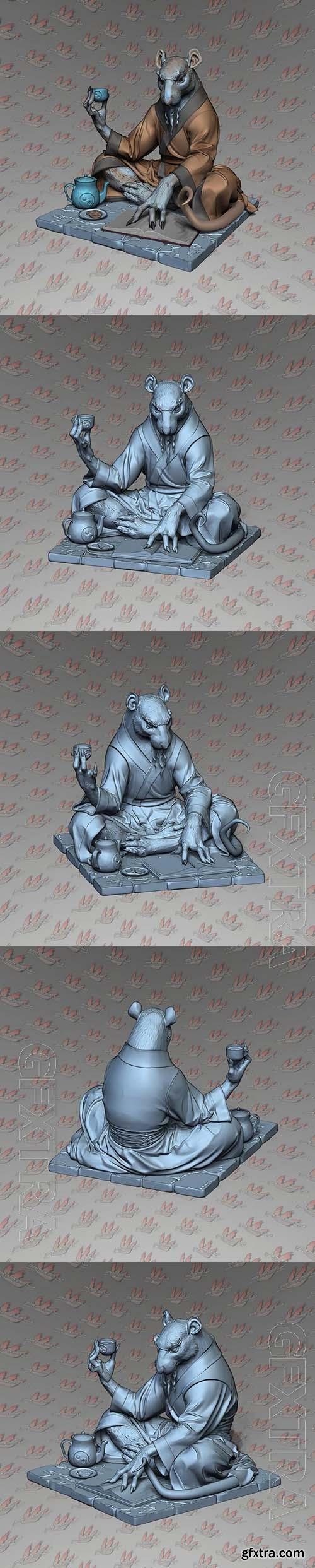 Master Splinter – Teenage Mutant Ninja Turtles – 3D Model Print