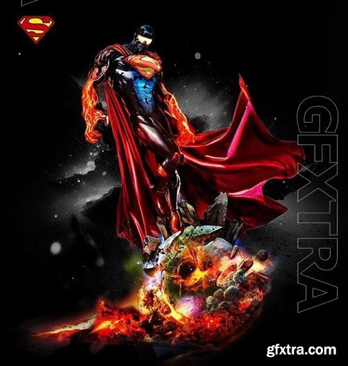 B3DSERK – Eradicator – DC Comics – 3D Print Statue