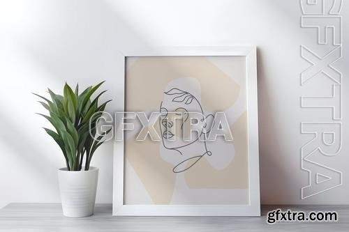 White Frame Mockup ZCYQYJW