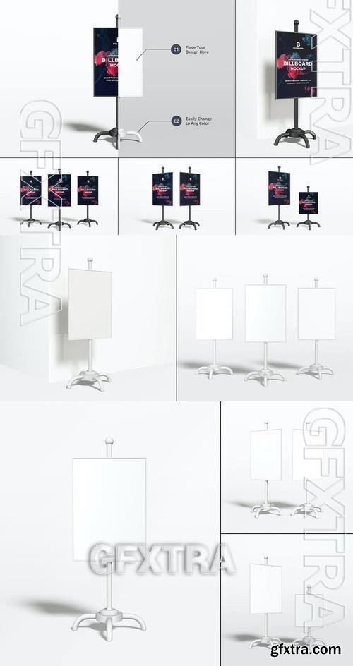 Advertising Stand Banner Mockup Collection ZC3UDVN