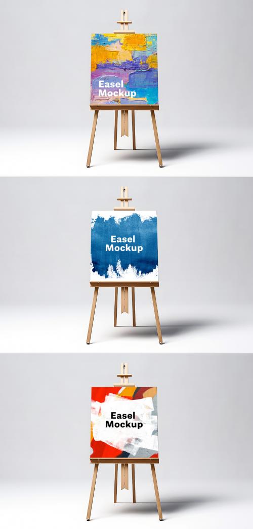 Easel Mockup. Ai Generative 593524041