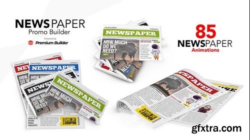 Videohive Newspaper Promo 46684542