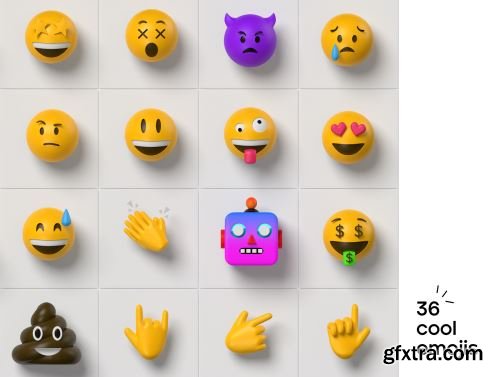 3d emoji Ui8.net