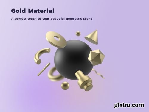3D Geometric Objects Vol.1 Ui8.net
