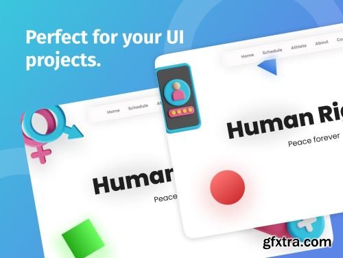 3D Human Rights Ui8.net