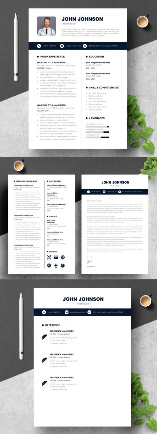 Doctor Resume Design Template 575515087