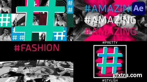 Videohive Hashtag for After Effects 47024371