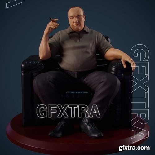 Tony Soprano &ndash; 3D Print Model