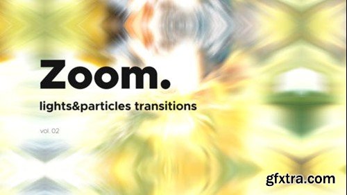 Videohive Lights & Particles Zoom Transitions Vol. 02 47054587