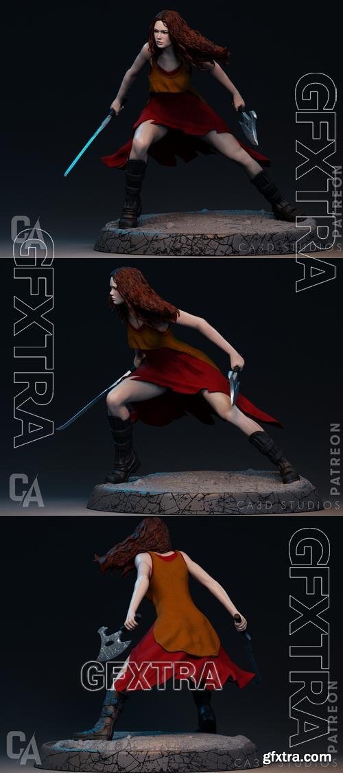 Ca 3d Studios - River Tam &ndash; 3D Print Model