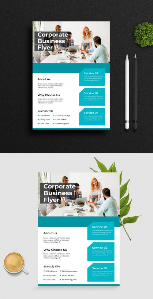 Simple Corporate Flyer 570604596