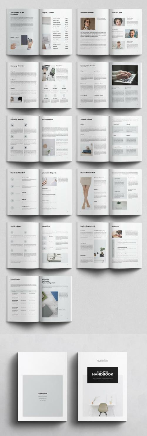 Employee Handbook Template 567320656