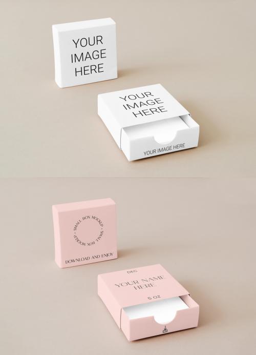 Square Open Box Mockups 586576651