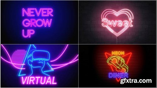 Videohive Neon Signs V4 46508198