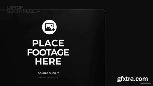 Videohive Laptop Screen Mockup 47124683