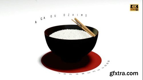 Videohive Asian Rice Bowl Advertisement - Arigatou 25180500