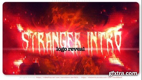 Videohive Stranger Intro Logo 46976254