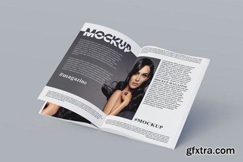 MAGAZINE MOCKUP A5BV43Q