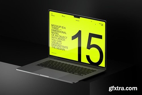 Macbook Air Mockup Set GQ5SWKL