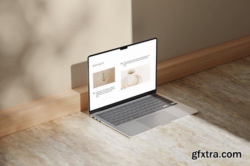 MacBook Air M2 Mockup NJY76KT