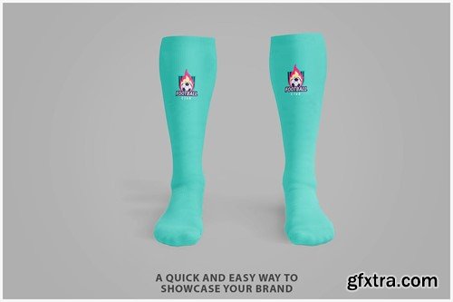 Soccer Socks Mockup PZT3SKC