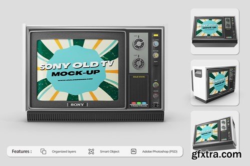 Sony Old TV Mockup 79J6QS6