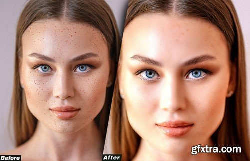 Skin Retouching Photoshop Action 4ZLWLHU