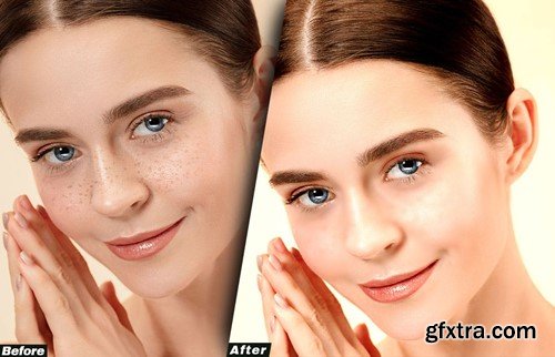 Skin Retouching Photoshop Action 4ZLWLHU