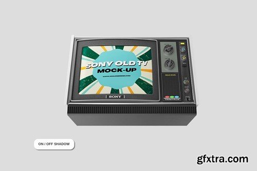 Sony Old TV Mockup 79J6QS6