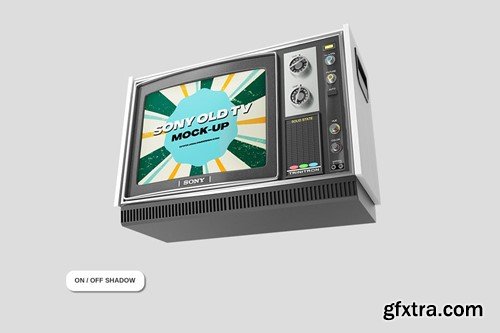 Sony Old TV Mockup 79J6QS6