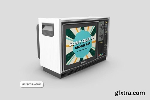 Sony Old TV Mockup 79J6QS6