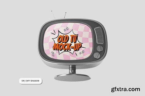 Cartoon Television Mockup XWFBG4S