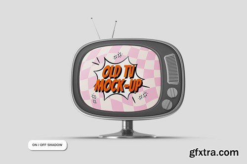 Cartoon Television Mockup XWFBG4S