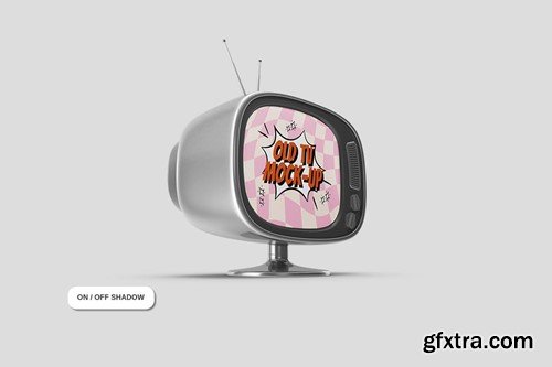 Cartoon Television Mockup XWFBG4S