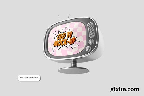 Cartoon Television Mockup XWFBG4S