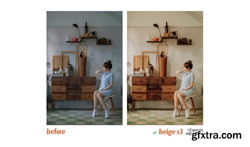 Beige - Actions and Presets 6DGAGP5