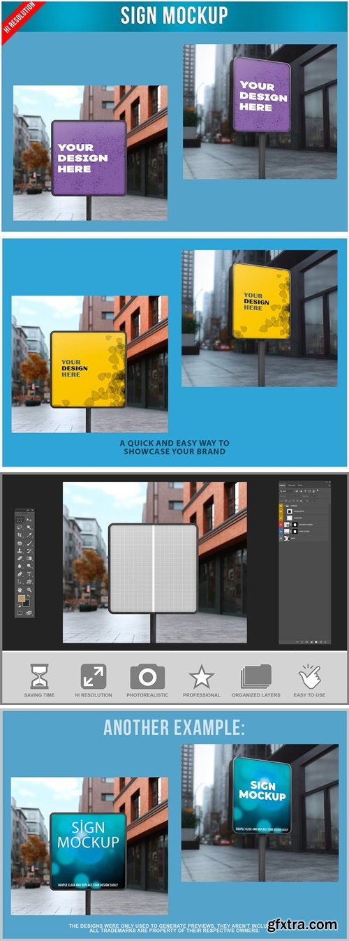 Street Sign Mockup WB2WLPZ