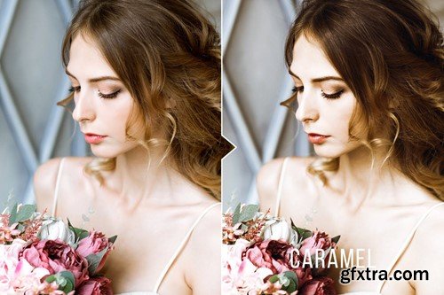 Caramel Wedding Photoshop Action B6TYSH