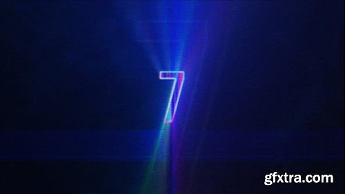 Videohive Digital Glitch Countdown Logo 47135068