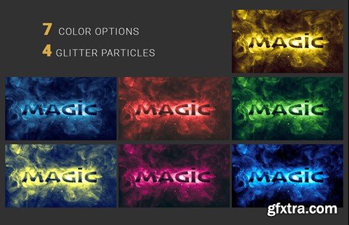 Magic Smoke Text Effect JM5KDHW