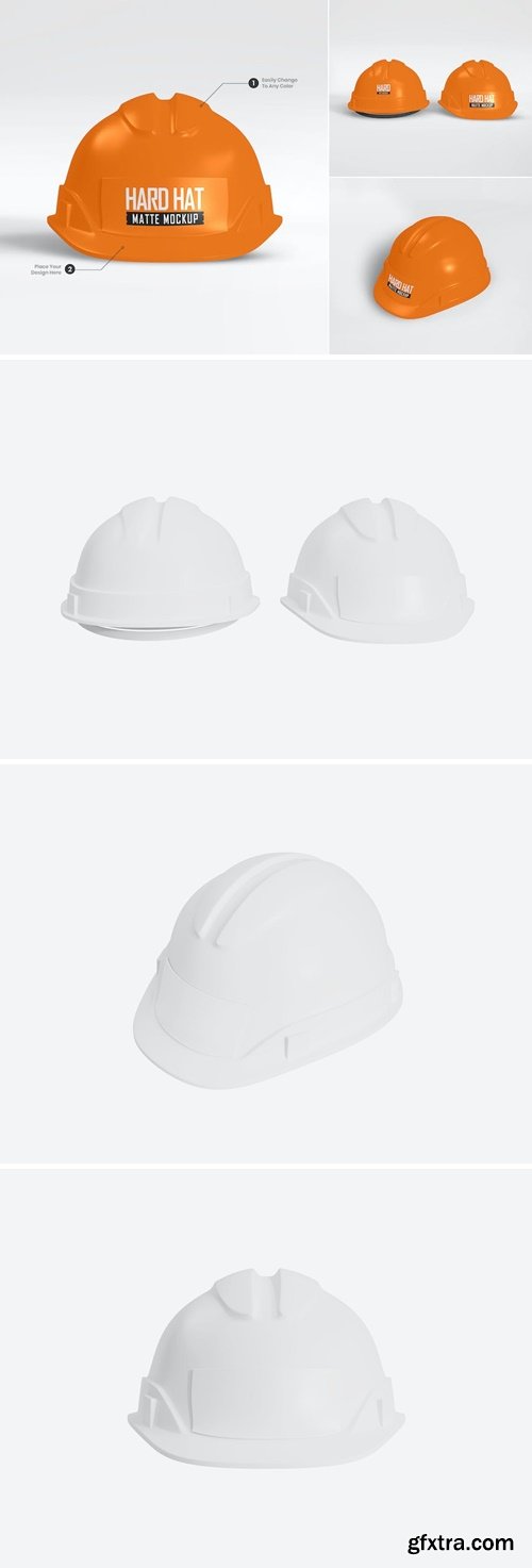 Construction Hard Hat Psd Mockups Collection CKG69MK