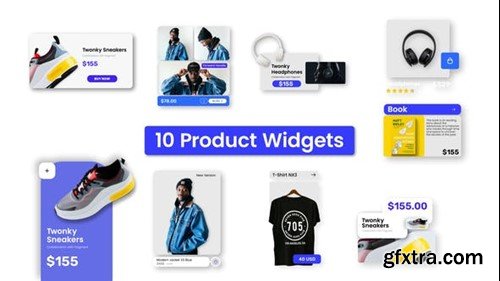 Videohive Product Promo Widgets 47134616