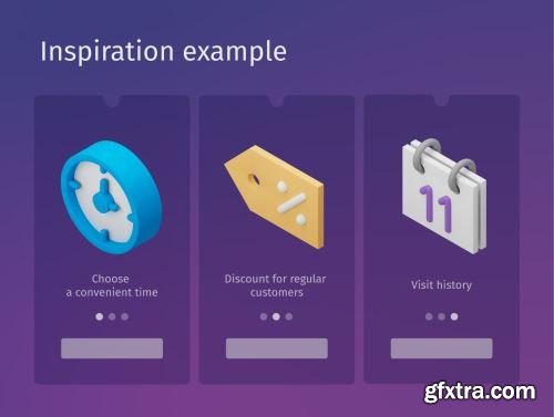 3D isometric medical icons Ui8.net