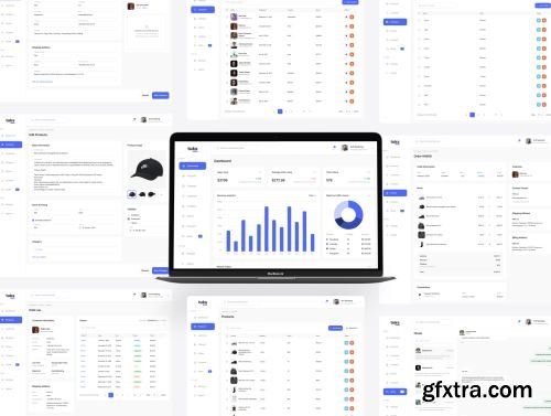 Tuks - E-Commerce Dashboard UI Kit Ui8.net