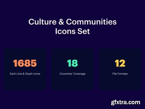 1600+ Culture and Communities Vector Icons Ui8.net