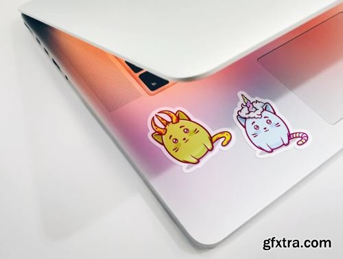 Amazing Cat Illustrations Ui8.net