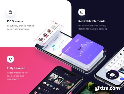 Atro Mobile UI Kit Ui8.net