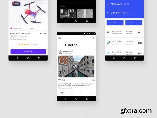 Awesome Android UI Kit Ui8.net